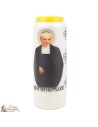 Candles Novena - White - "Saint Mutien Marie"