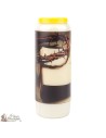 Candles Novena - White - "Archangel Saint Michael" (French)