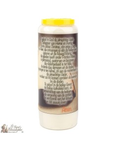 Candles Novena - White - "Archangel Saint Michael" (French) 2