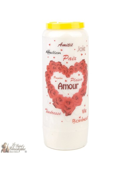 Candles Novena - White - "Archangel Saint Michael" (French)