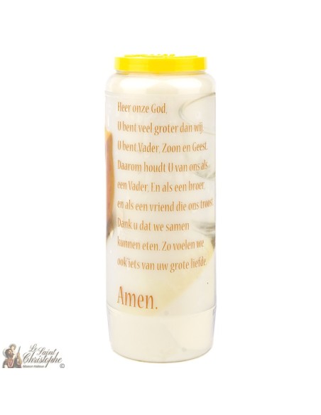 Candles Novena - White - "Archangel Saint Michael" (French)