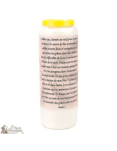 Bougies Neuvaines christ misericordieux  - prière  français 2