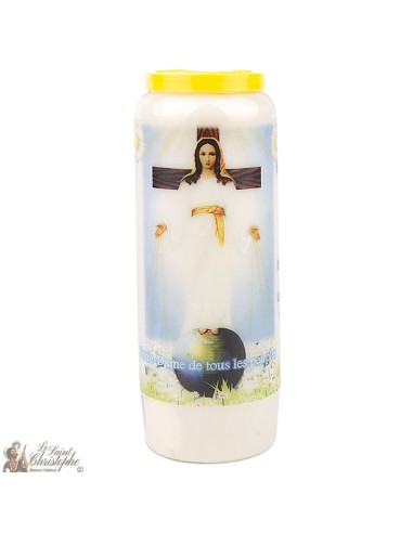 Candles Novena - White - "Archangel Saint Michael" (French)