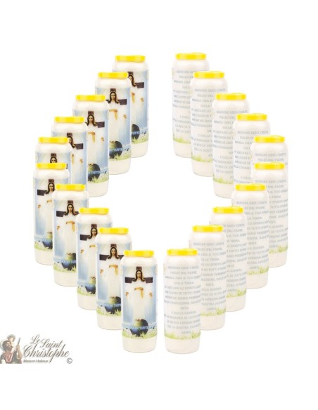 Bougies Neuvaines à  notre dame de tous les peuples- prière  