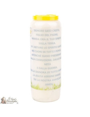 Bougies Neuvaines à  notre dame de tous les peuples- prière  