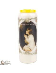 Bougies Neuvaines à  marie - prière  allemand