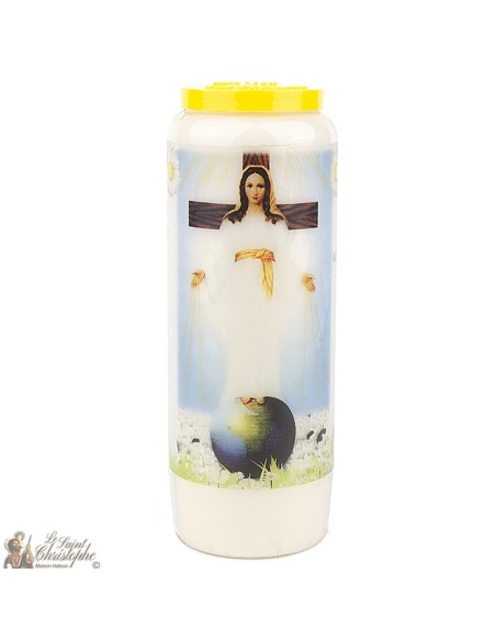 Bougies Neuvaines à  notre dame de tous les peuples- prière néerlandais