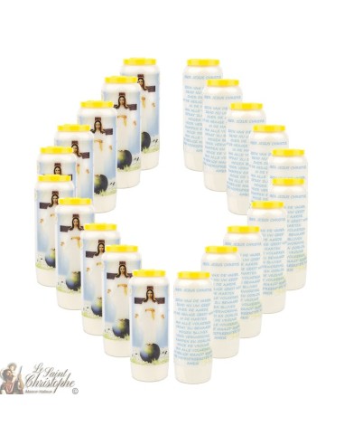 Bougies Neuvaines à  notre dame de tous les peuples- prière néerlandais