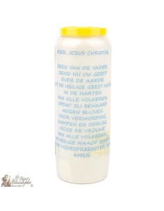 Bougies Neuvaines à  notre dame de tous les peuples- prière néerlandais 2