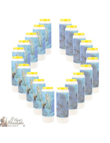 Candles Novena - White - "Archangel Saint Michael" (French)