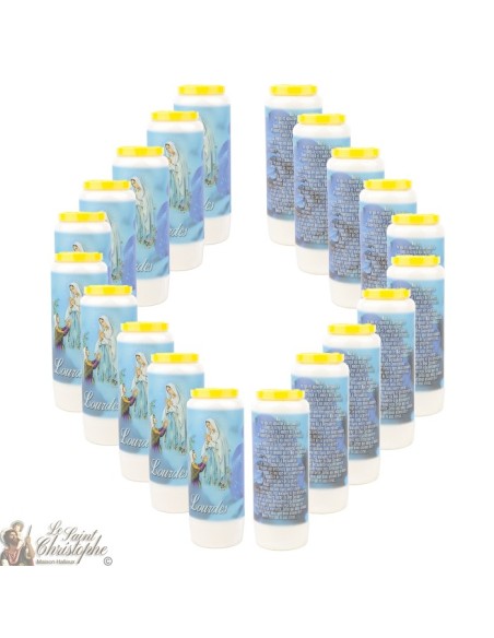 Candles Novena - White - "Archangel Saint Michael" (French)