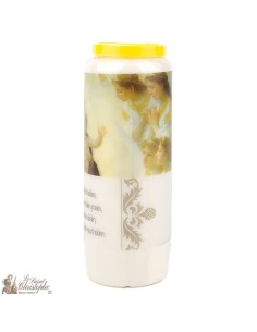 Candles Novena - White - "Archangel Saint Michael" (French) 2