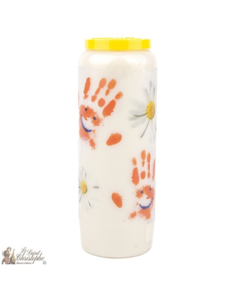 Candles Novena - White - "Archangel Saint Michael" (French)