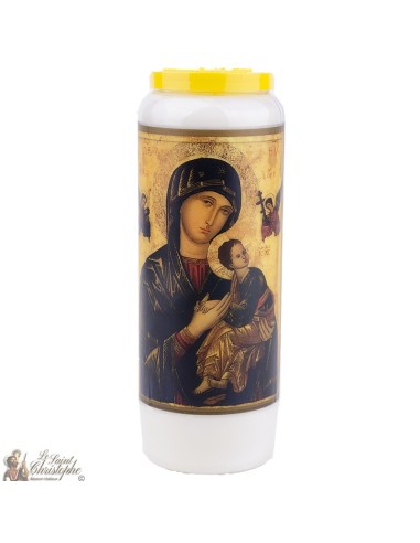 Bougies Neuvaines à Notre Dame du Perpétuel Secours - prière français