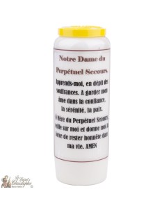 Bougies Neuvaines à Notre Dame du Perpétuel Secours - prière français 2