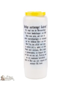 Candles Novena - White - "Archangel Saint Michael" (French) 2
