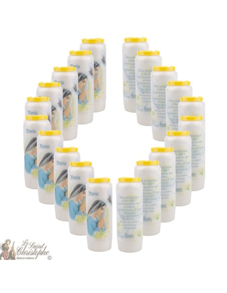 Candles Novena - White - "Archangel Saint Michael" (French)