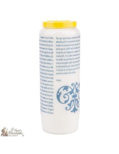 Candles Novena - White - "Archangel Saint Michael" (French) 2