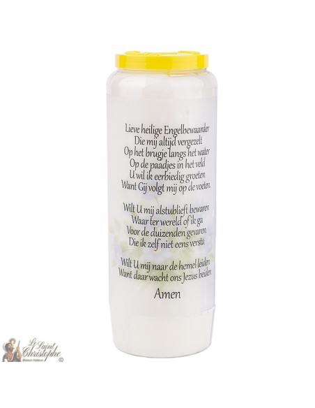 Bougies Neuvaines à mon ange gardien  - prière néerlandais