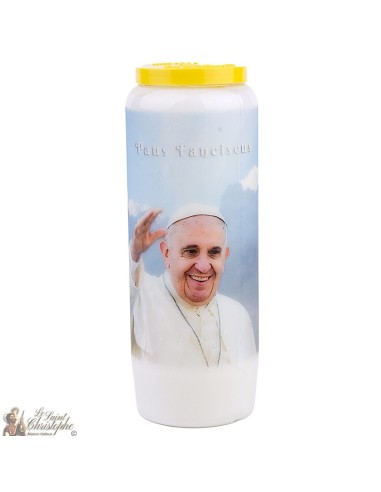 Bougies Neuvaines au pape francois  - prière néerlandais
