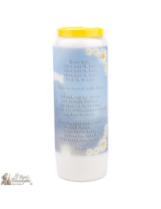Candles Novena - White - "Archangel Saint Michael" (French) 2