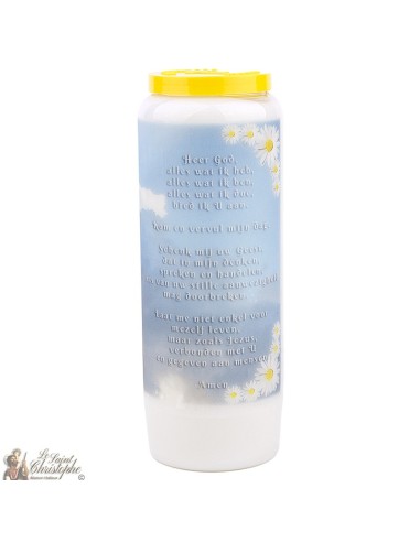 Candles Novena - White - "Archangel Saint Michael" (French)