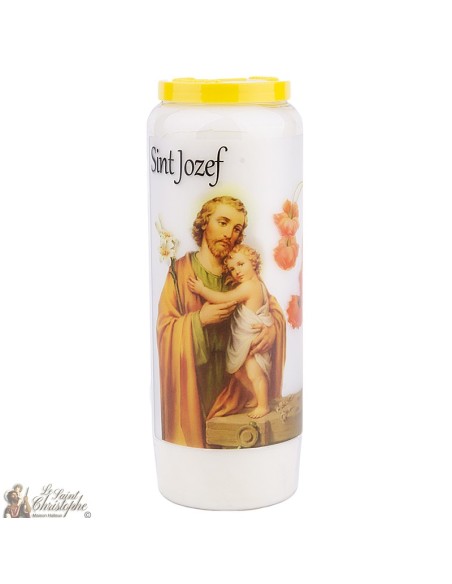 Bougies Neuvaines à saint joseph  - prière néerlandais