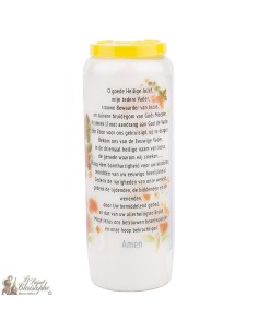 Candles Novena - White - "Archangel Saint Michael" (French) 2