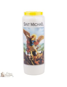 Noveen Kaarsen - Wit - "Aartsengel Heilige Michael" (Frans)