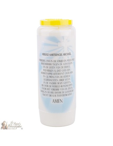 Candles Novena - White - "Archangel Saint Michael" (French)