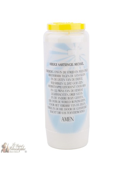 Candles Novena - White - "Archangel Saint Michael" (French)