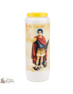 Candles Novena - White - "Saint Expeditus 2"