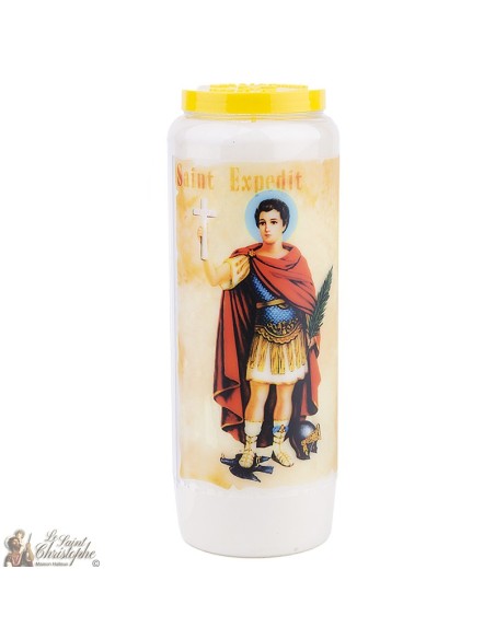 Candles Novena - White - "Saint Expeditus 2"