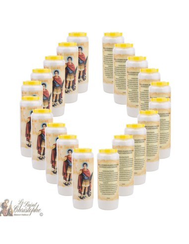 Bougies Neuvaines à Saint Expedit - prière Français