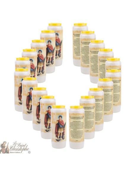 Bougies Neuvaines à Saint Expedit - prière Français