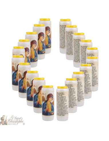 Bougies Neuvaines à saint raphael - prière  néerlandais