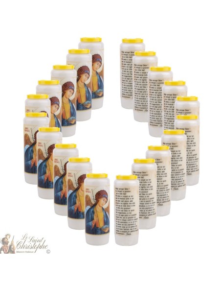 Bougies Neuvaines à saint raphael - prière  néerlandais