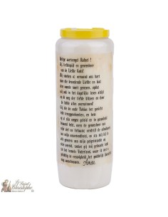 Candles Novena - White - "Archangel Saint Michael" (French) 2