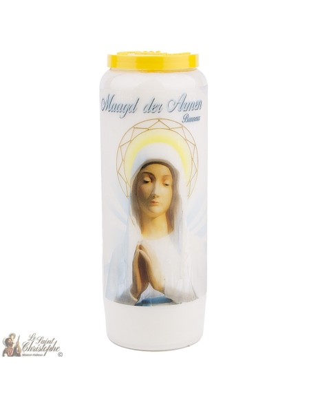 Bougies Neuvaines à la Vierge de Banneux - prière néerlandais