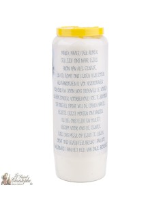 Bougies Neuvaines à la Vierge de Banneux - prière néerlandais 2
