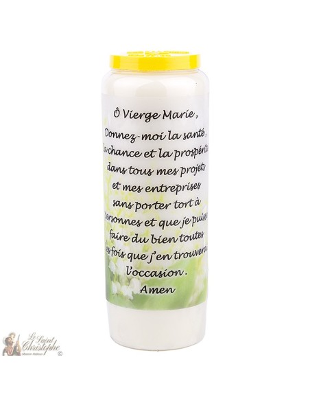 Candles Novena - White - "Archangel Saint Michael" (French)