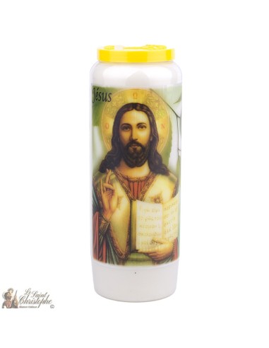 Candles Novena - White - "Archangel Saint Michael" (French)