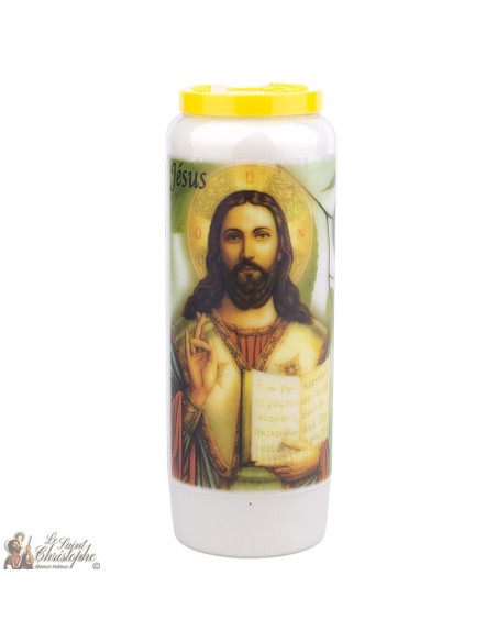Candles Novena - White - "Archangel Saint Michael" (French)