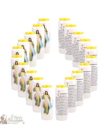Candles Novena - White - "Archangel Saint Michael" (French)