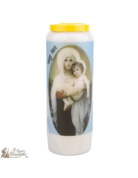 Candles Novena - White - "Archangel Saint Michael" (French)