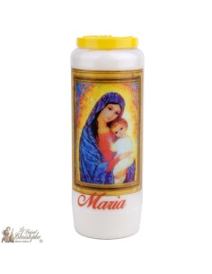 Bougies Neuvaines à la vierge marie modele 3  - prière néerlandais