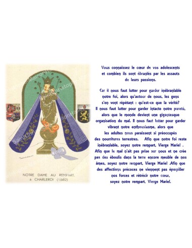 Sainte Odile - Autocollant 