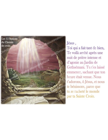 Sainte Odile - Autocollant 