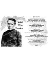 Autocollant bougie de neuvaine avec prière français - Père Damien 1