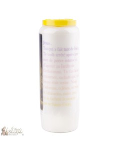 Candles Novena - White - "Archangel Saint Michael" (French) 2